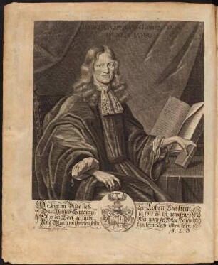 Daniel Casper von Lohenstein im XLIX. Jahr : Bildnis Daniel Casper von Lobenstein (1635-1683, Jurist, Dplomat, Dichter). Abb. 1 vor d. Titelbl. aus: Lohenstein, Daniel Caspar von: Großmüthiger Feldherr Arminius oder Herrman Als Ein tapfferer Beschirmer der deutschen Freyheit Nebst seiner Durchlauchtigsten Thußnelda. Dresden: SLUB. 37.8.7412- Bd. 1
