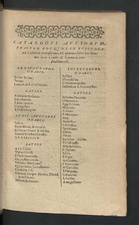 Catalogus Auctorum