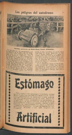 Los peligros del autodromo
