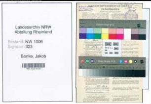 Entnazifizierung Jakob Bonke , geb. 12.11.1922 (Arbeiter)