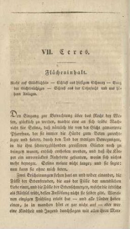 VII. Ceres
