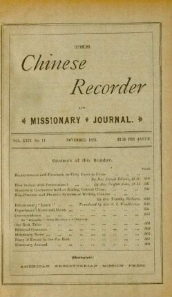 No. 11. November, 1898
