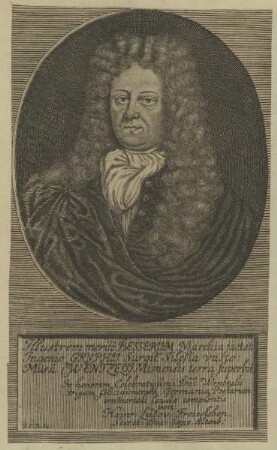 Bildnis des Johann Christoph Wentzelius