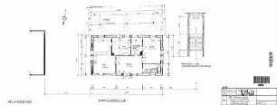 Renningen: Umbau EG - Grundriß EG und Unterführung Empfangsgeb.