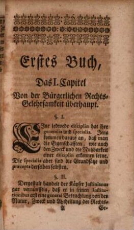 Grundsätze der bürgerlichen Rechts-Gelehrsamkeit