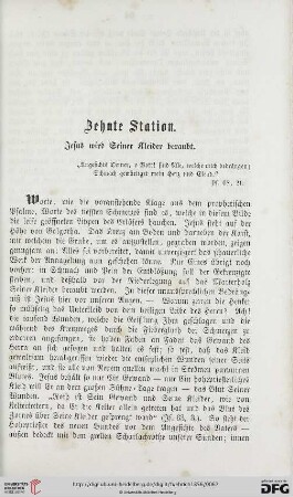 Zehnte Station. Jesus wird Seiner Kleider beraubt