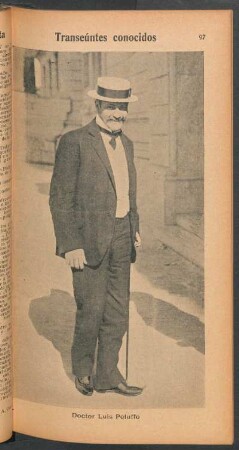 Doctor Luis Peluffo - [Retrato] : Transeúntes conocidos