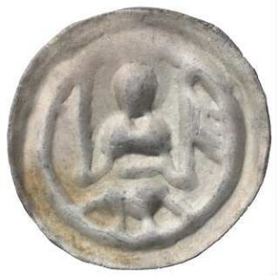 Fundmünze, Brakteat, 1254 - 1295