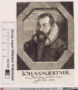 Bildnis Johann Gertner