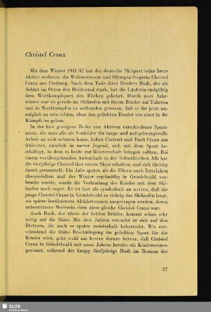 Christel Cranz