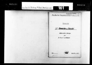 Belieferung der Firma Poppen & Ortmann, Universitätsdruckerei und Verlagsanstalt in Freiburg, mit bewirtschafteten Materialien