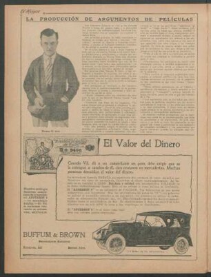 La producción de argumentos de películas