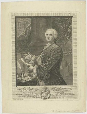 Bildnis des Carolus Fridericus Hundertmark