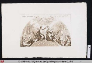 [Maria und Joseph, gesäumt von Engeln]