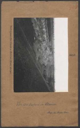 Wirkung einer 42 cm Granate in Fort 1 von Kowno
