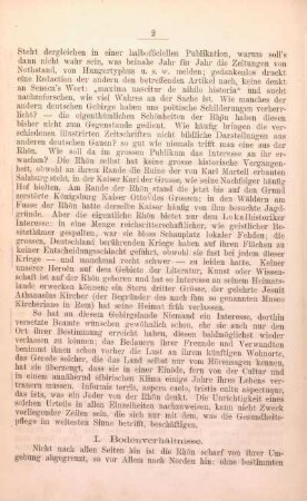 I. Bodenverhältnisse.