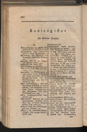 Realregister des dritten Bandes
