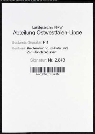Zivilstandsregister von Plettenberg (H 1812). (Gemeinde: Plettenberg, Kreis Altena)