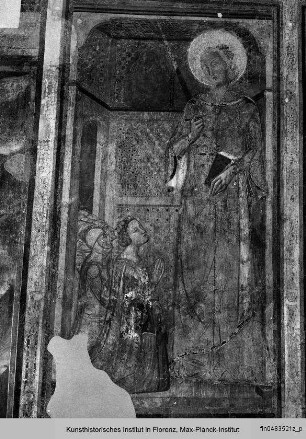 Ausmalung der Sakristei der Kirche Santa Maria di Monteluce : Heilige Katharina von Alexandrien
