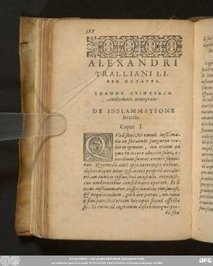 De Inflammatione iecoris. Caput I.