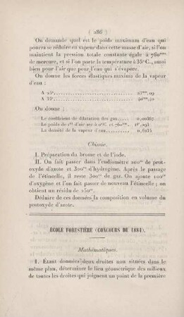 École forestière (concours de 1884).