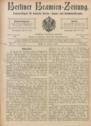 15. Januar-15. Dezember 1900= Nr. 2-24