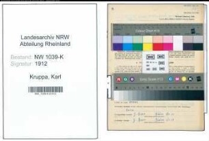 Entnazifizierung Karl Kruppa , geb. 17.04.1904 (Bergmann)