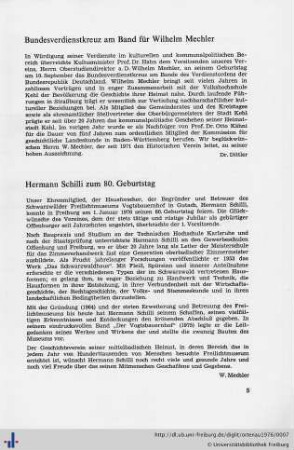 Nachrufe, Glückwünsche, Jahres- und Fachgruppenberichte
