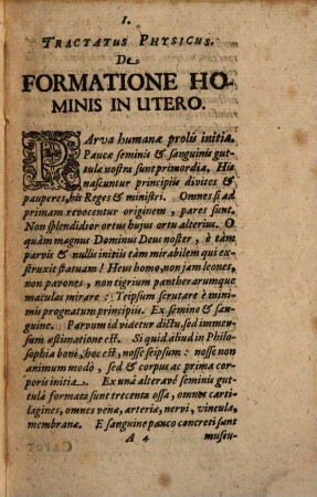 Tractatus physicus de formatione hominis in utero : Ed. 3