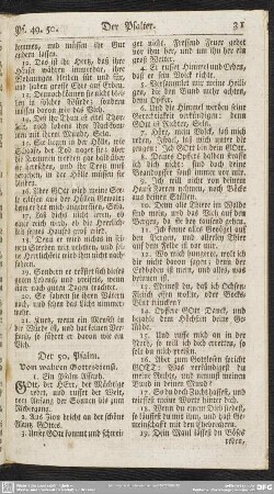 Der 50. Psalm. Vom wahren Gottesdienst