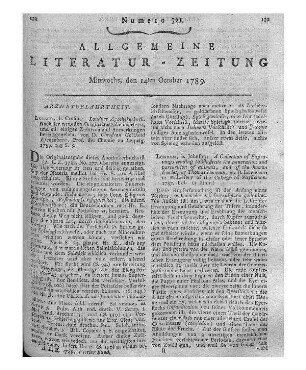 Londner Apothekerbuch / nach der neuesten Originalausgabe übersezt und mit einigen Zusätzen und Anmerkungen herausgegeben von D. Christian Gotthold Eschenbach. - Leipzig : Crusius, 1789