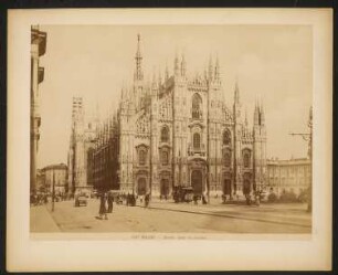 Dom, Mailand: Außenansicht der Westfassade