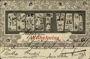 Groet van Wilhelmina