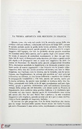 II. La teoria artistica del Seicento in Francia