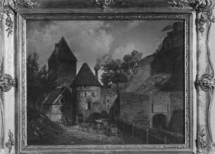 Süsternpforte in Reval um 1840