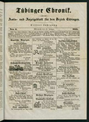 21-40, 10. Januar (Nr. 6) - 16. Januar (Nr. 10)