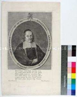 Porträt des Theologen Johannes Kretschmar