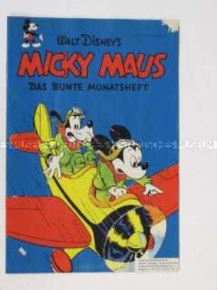 Nachdruck der ersten deutschsprachigen Nummer der US-Comic-Zeitschrift "Micky Maus"