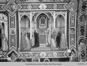 Ausmalung des Nordquerhauses : Christusszenen : Darbringung im Tempel
