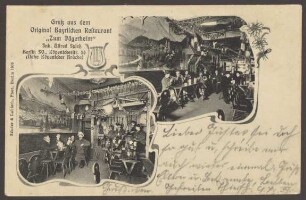Ansichtskarte Bayerisches Restaurant, Köpenicker Straße 26