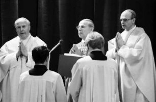 Freiburg: Münster, Weihbischof Gnädinger, Apostolischer Nuntius, Saier