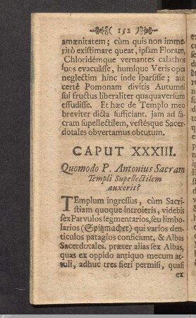 Caput XXXIII.