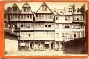 Das Stammhaus der Rothschilds in der Judengasse in Frankfurt am Main