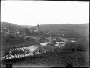 Jagstbrücke Hohebach Ansicht vom 23.05.1913