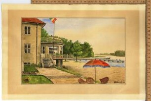 Aquarell Gemälde, Arnswalde (Choszczno)