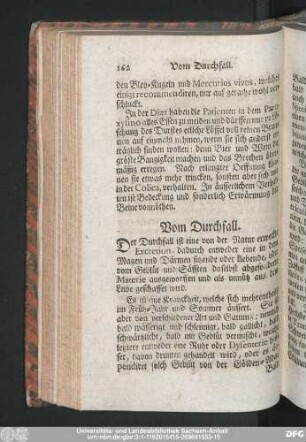 Vom Durchfall.