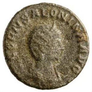 Münze, Antoninian, 255 - 258 n. Chr.