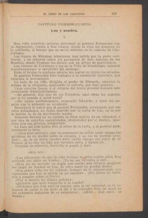 Capítulo vigésimocuarto. - Luz y sombra.