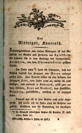 Die geoeffneten Archive für die Geschichte des Koenigreichs Baiern : eine Zeitschrift in zwanglosen Heften herausgegeben von den königlich baierischen Archivsbeamten. 1,9/12. 1821/22