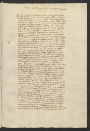Epistola ad Franciscum Petrarcam de dispositione vitae suae